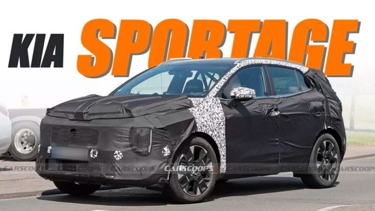 كيا سبورتاج 2026 صور تجسسية