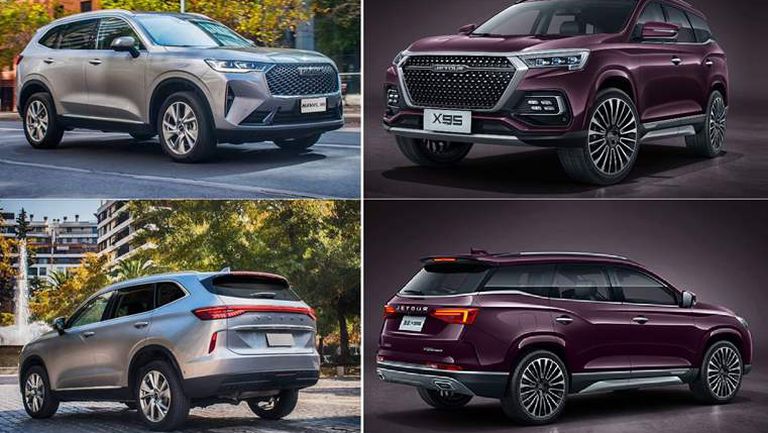 Jetour X95 VS Haval H6 -0