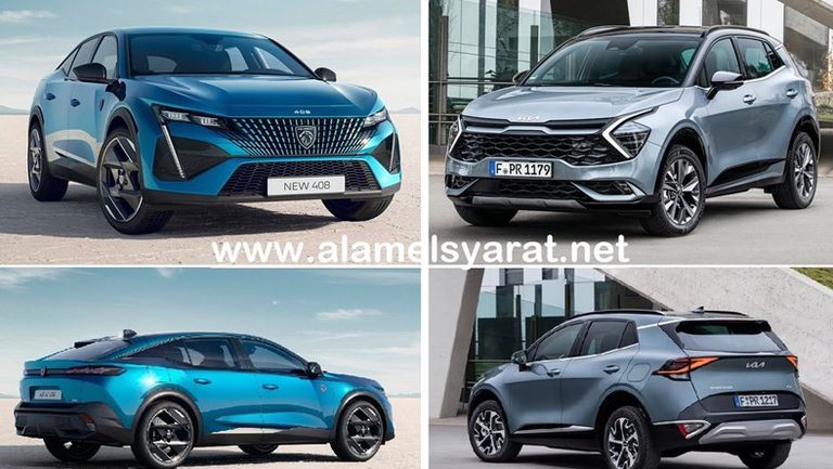 comparison Peuegot 408 VS Sportage