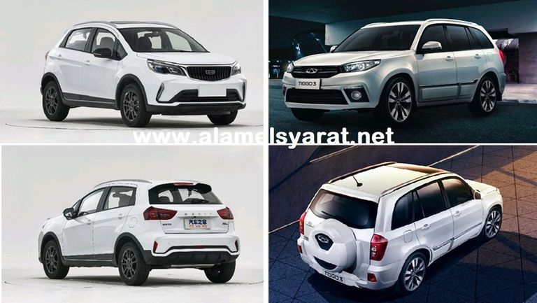 مقارنة جيلي GX3 مع شيري تيجو 3