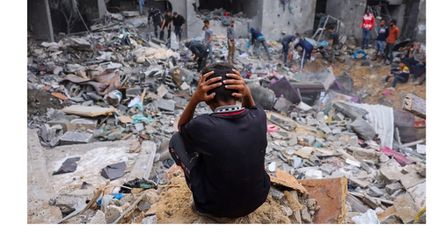القصف على غزة -(وكالات)