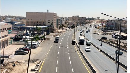 تحويلات مرورية ضمن مشروع حافلات التردد السريع بين عمان والزرقاء