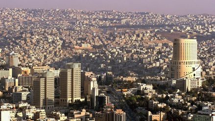 منظر عام لمدينة عمان