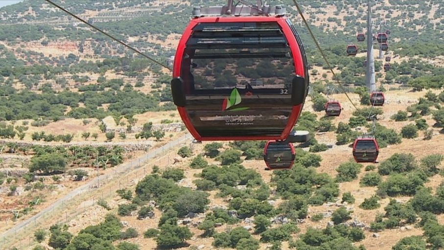 توقف عمل تلفريك عجلون اليوم بسبب الظروف الجوية...