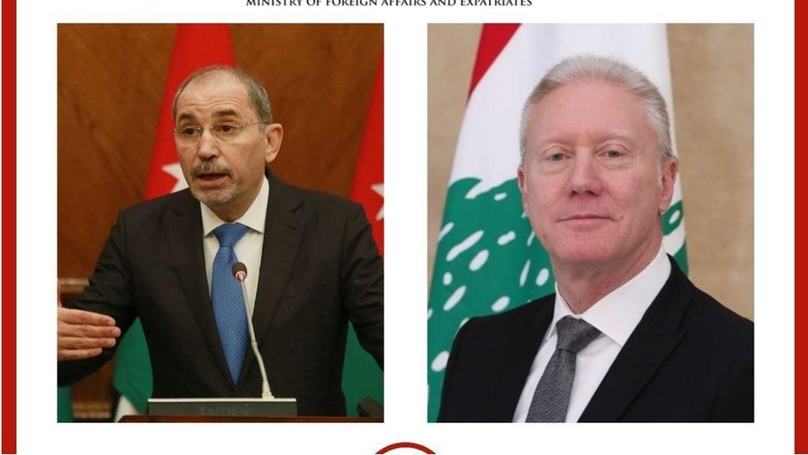 الصفدي يتلقى اتصالا هاتفيا من نظيره اللبناني...