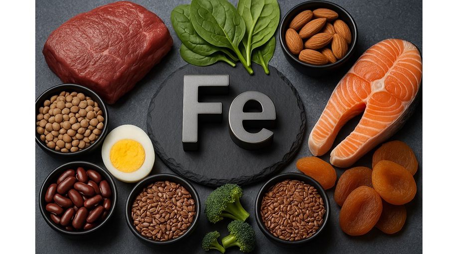 أعراض نقص الحديد والأطعمة الغنية به