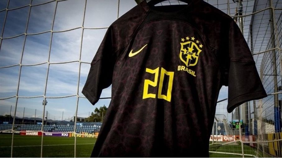 Why does Brazil’s national team wear black uniforms?