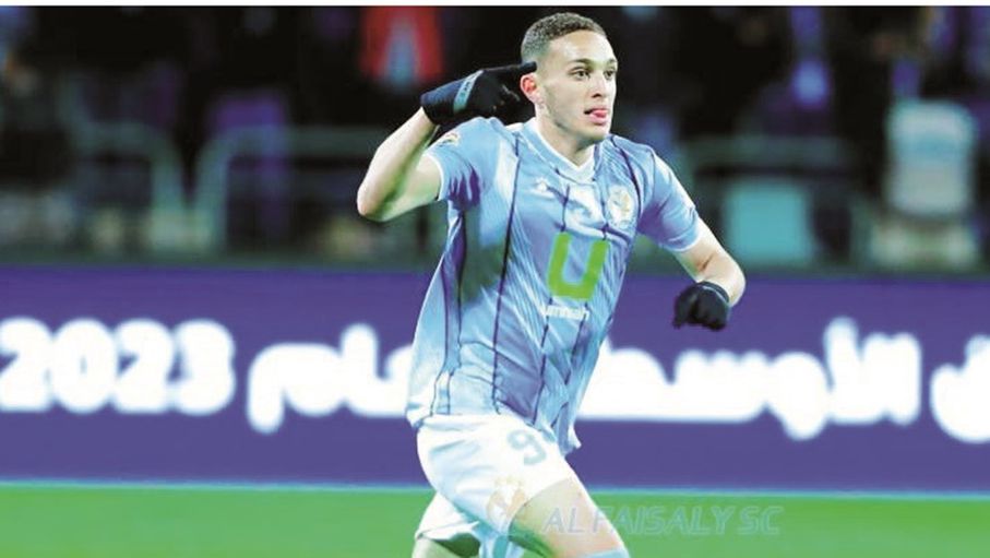 https://alghad.com/Section-180/%D8%A7%D9%84%D8%B1%D9%8A%D8%A7%D8%B6%D8%A9/%D9%83%D9%84%D8%A8%D9%88%D9%86%D8%A9-%D9%8A%D8%AA%D8%B3%D9%84%D9%85-%D8%AA%D8%A3%D8%B4%D9%8A%D8%B1%D8%A9-%D8%A7%D9%84%D9%85%D8%BA%D8%B1%D8%A8-%D9%88%D9%8A%D9%86%D9%81%D9%8A-%D8%AA%D9%82%D8%AF%D9%8A%D9%85-%D8%B4%D9%83%D9%88%D9%89-%D8%A8%D8%AD%D9%82-%D8%A7%D9%84%D9%81%D9%8A%D8%B5%D9%84%D9%8A-2035650
