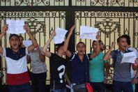 اشتباكات أمام لجان تظلمات الثانوية العامة ببني سويف