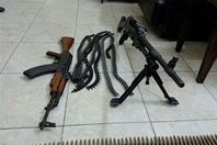 أمن سوهاج يضبط "مدفع جرينوف" و6 بنادق آلية