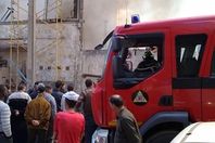 حريق مصنع منظفات بالإسكندرية