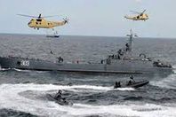 مناورات عسكرية للقوي لعظمي بمياه الخليج العربي