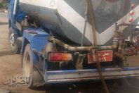 السيارة المحملة بالسولار