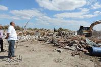 حملات إزالة التعديات ببحيرة المنزلة