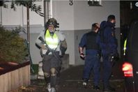 الشرطة فى موقع الحادث