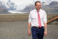 الرئيس الآيسلندي غودني يوهانسن