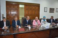 خالد حمزة رئيس جامعة الفيوم