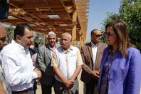 جانب من الزيارة