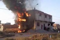 حريق بالمنيا