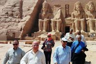 وزراء الثقافة والاثار  يتفقدون أبو سمبل