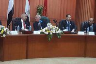 مؤتمر صحفي لرئيس موانى دبي