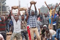 احتجاجات  فى كينيا أرشيفية