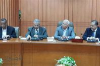 رئيس هيئة التعمير خلال إجتماع سابق ببورسعيد