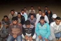 جانب من عملية التهريب