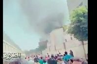 مشاهد من حريق مصنع الكيماويات