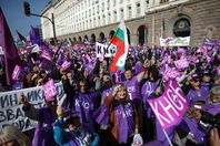 مظاهرات فى بلغاريا