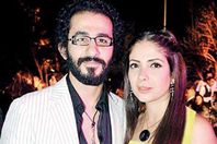 أحمد حلمي ومني زكي