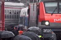 تصادم قطار بحافلة في روسيا