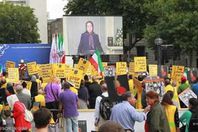 مظاهرات لـ"مجاهدي خلق" الإيرانية في لندن