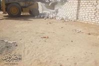 جانب من الازالة