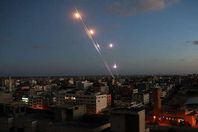 سقوط صاروخ من غزة