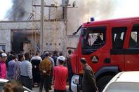 حريق بمطار القاهرة