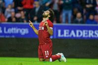 شاهد.. احتفال محمد صلاح  بالتأهل للمونديال