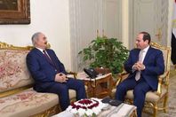 الرئيس السيسي والمشير خليفة حفتر