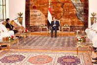 الرئيس السيسي في لقاء مع صحفيين كويتيين