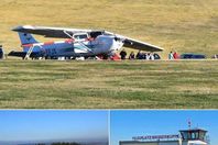 سقوط طائرة على حشد بألمانيا