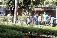 جانب من الاشتباكات