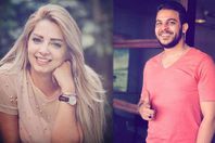 مي حلمي ومحمد رشاد