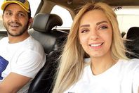 مي حلمي ومحمد رشاد