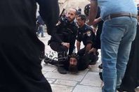 قوات الاحتلال تعتدي علي الراهب المصري بدير السلطان