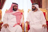 محمد بن راشد ومحمد بن سلمان