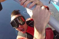 آخر لقطة للمطرب