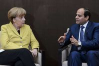 الرئيس السيسي وميريكل