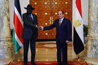 السيسي وسلفا كير