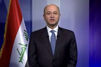 برهم صالح يؤدي اليمين الدستورية رئيسا للعراق 
