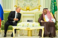 الملك سلمان وبوتين